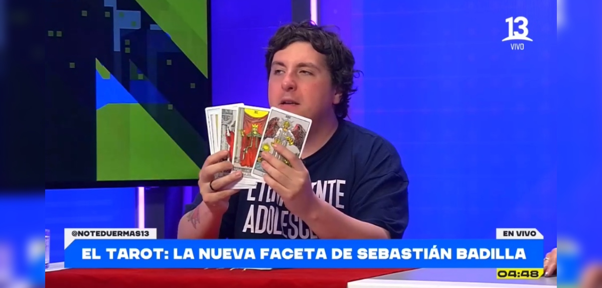 La desconocida faceta de Sebastián Badilla: gracias a su nueva película, ahora lee el tarot