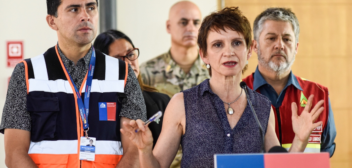 Carolina Tohá sobre incendios: 