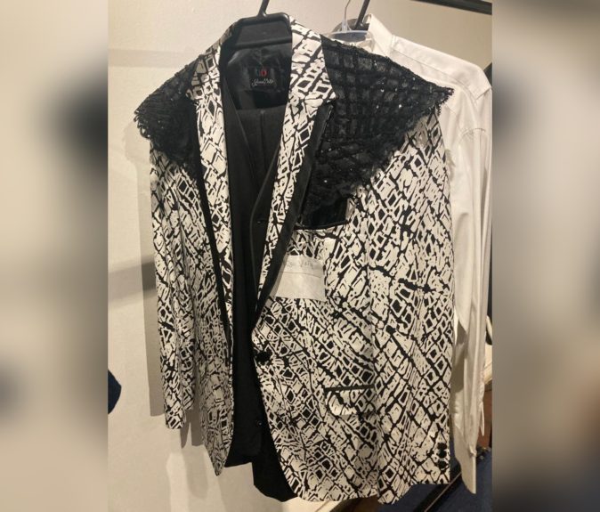 Traje de Aníbal Pachano