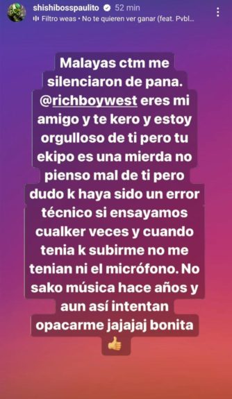 Pablo Chill-E lanzó grave acusación tras fallido show con Polimá en Viña: "Me silenciaron"