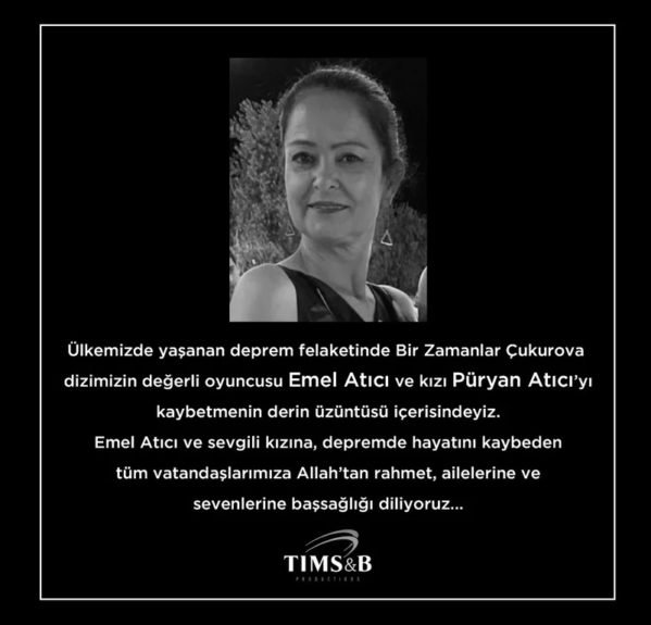 actriz turca Zuleyha muere terremoto