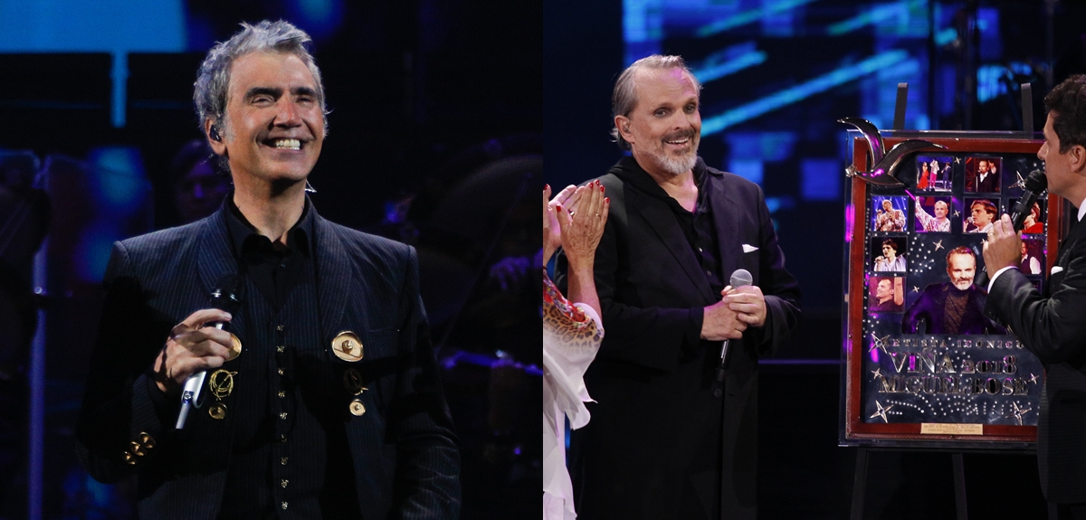 Alejandro Fernández recibió regalo en Viña 2023: televidentes recordaron collage de Miguel Bosé
