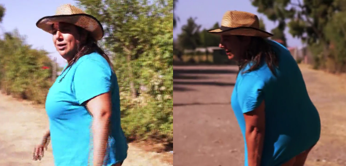 Andrea Eltit vivió particular momento en 'A la punta del cerro': 