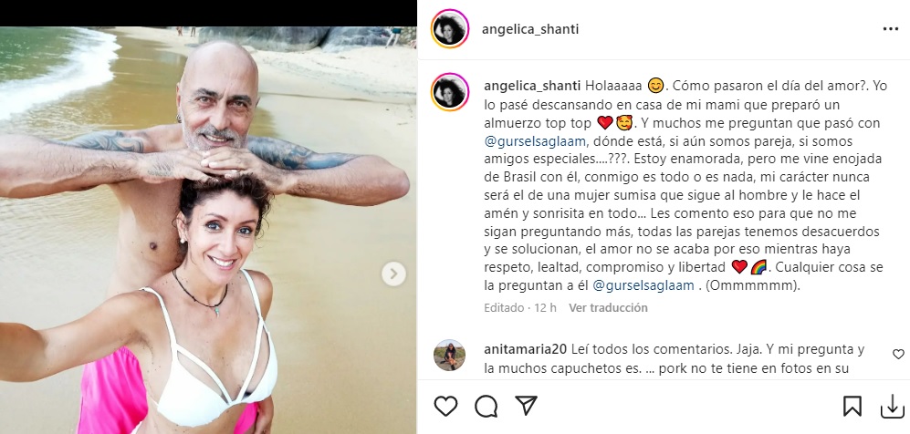 Angélica Sepúlveda Gürsel galán turco