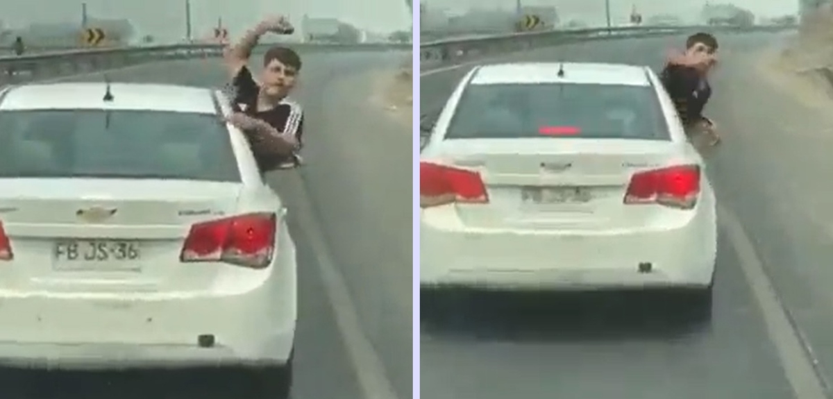 Detienen a dos sujetos que atacaron con piedras a bus que llevaba brigadistas de Conaf