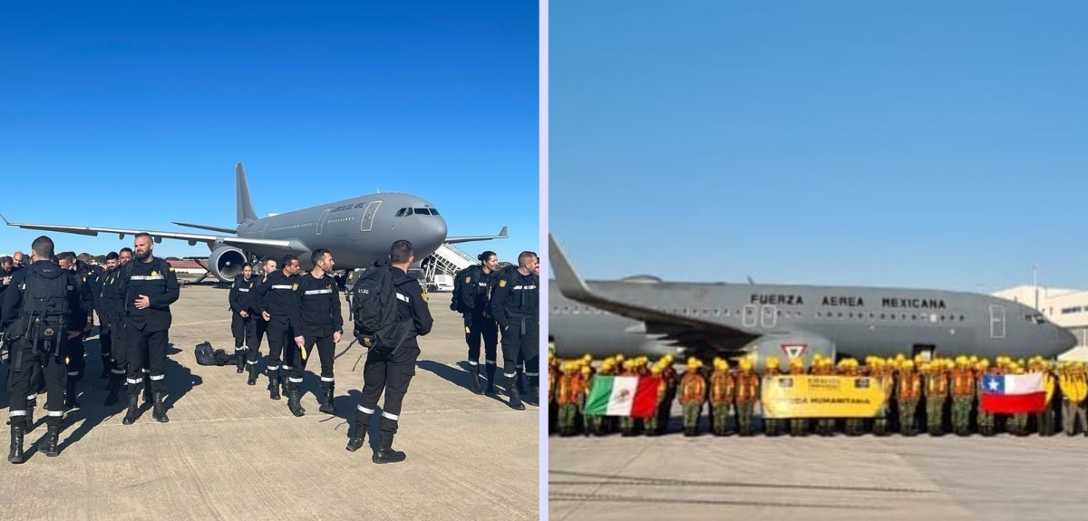 Aviones y brigadistas llegan desde México y España: cuáles son los otros países que enviarán ayuda