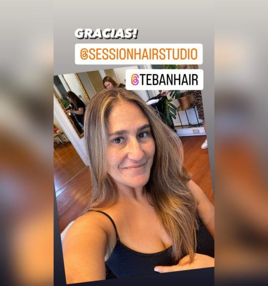 Cambio de look Belén Mora