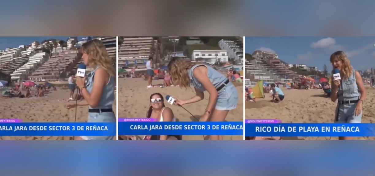 Carla Jara vivió gracioso impasse con mujer a la que quería entrevistar: 