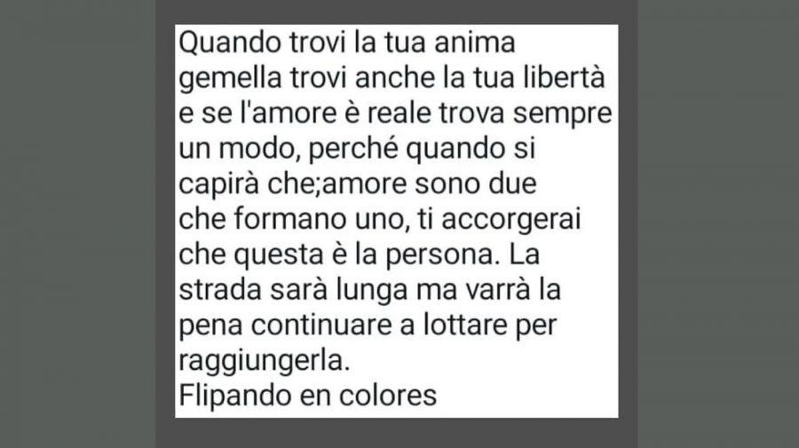 Carta amor Nahir Galarza