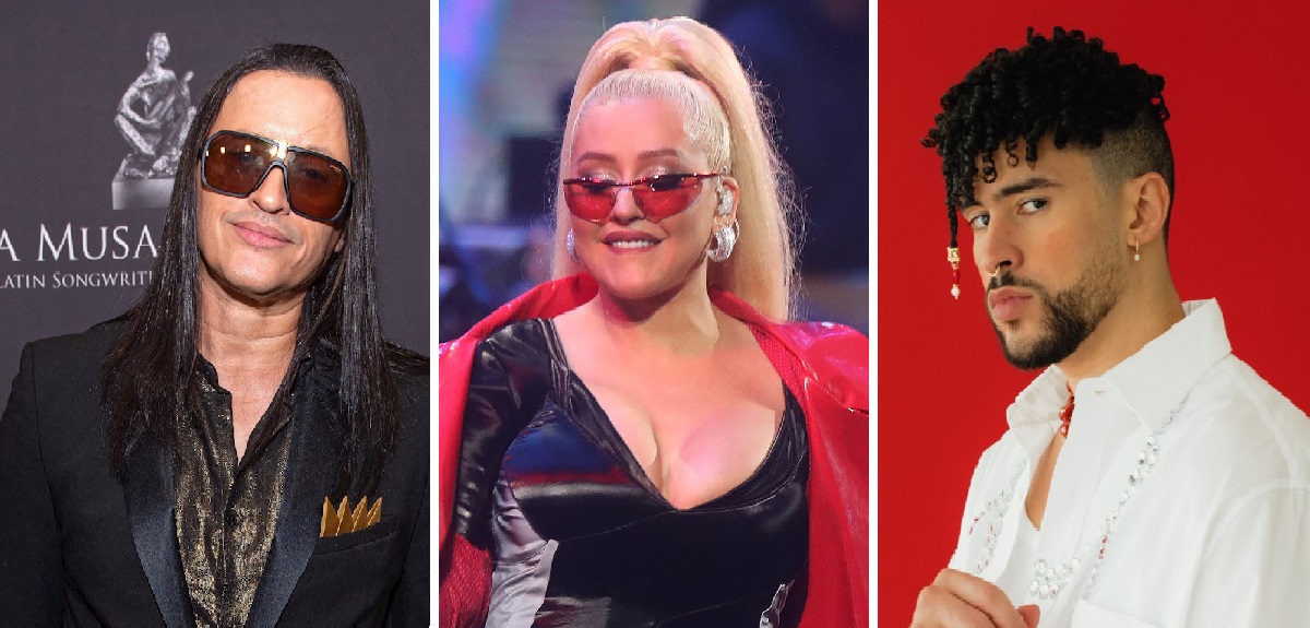 Elvis Crespo, Bad Bunny y Farruko: el momento más curioso del show de Christina Aguilera en Viña