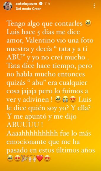 Cote López abuela nieto Luis Jiménez