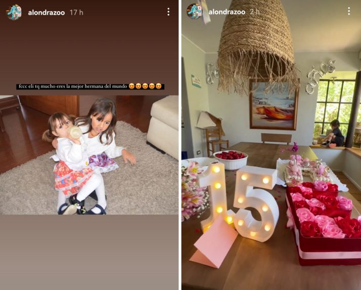 cumpleaños 15 hija mayor Daniel Valenzuela Paloma Aliaga