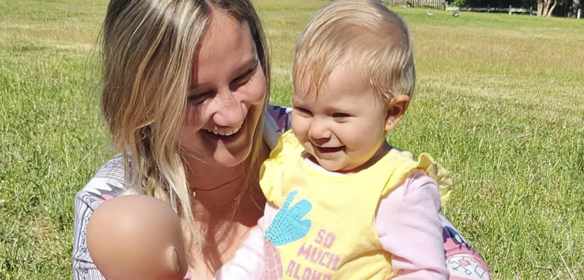 Hija de Rosemarie Dietz cumplió un año y lo celebró con íntimo festejo en familia