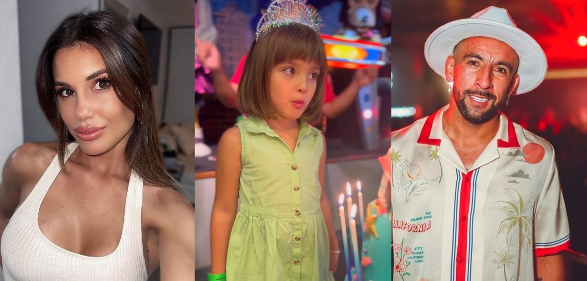 Gala Caldirola y Mauricio Isla celebraron 'chochos' los 5 años de su hija Luz Elif: 