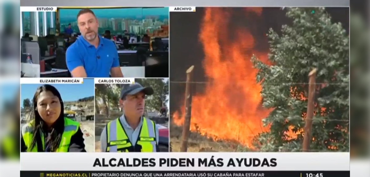El duro descargo de Neme en contra de parlamentarios de zonas incendiadas: 