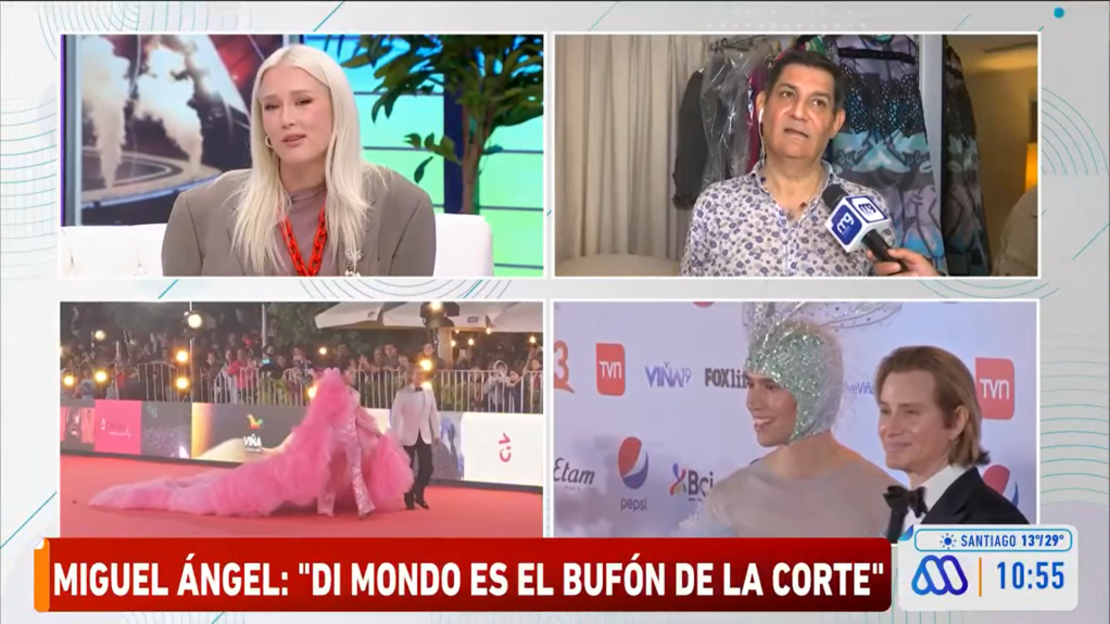 Diseñador Miguel Ángel Guzmán en picada contra Di Mondo: "El bufón de la corte"