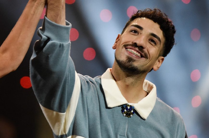 Diego Urrutia y el especial significado del broche que usó durante su rutina en el Festival de Viña