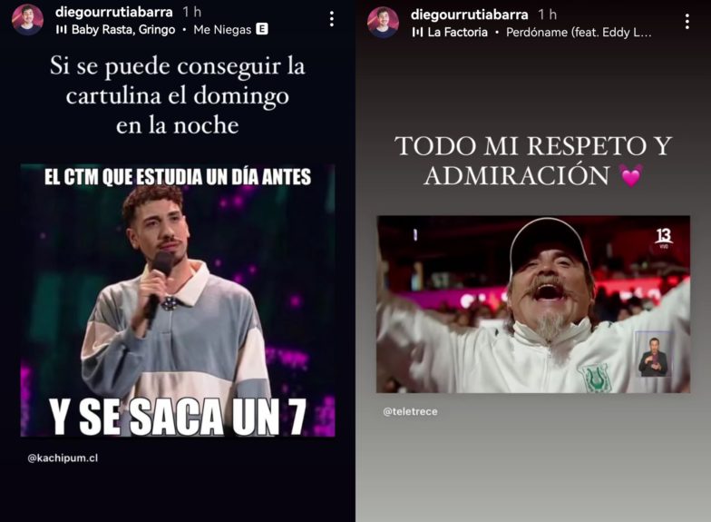 Diego Urrutia reacciones éxito Viña