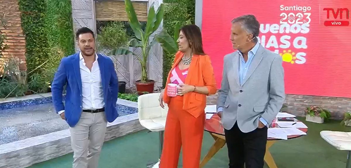 Simón Oliveros conducción Buenos Días a Todos