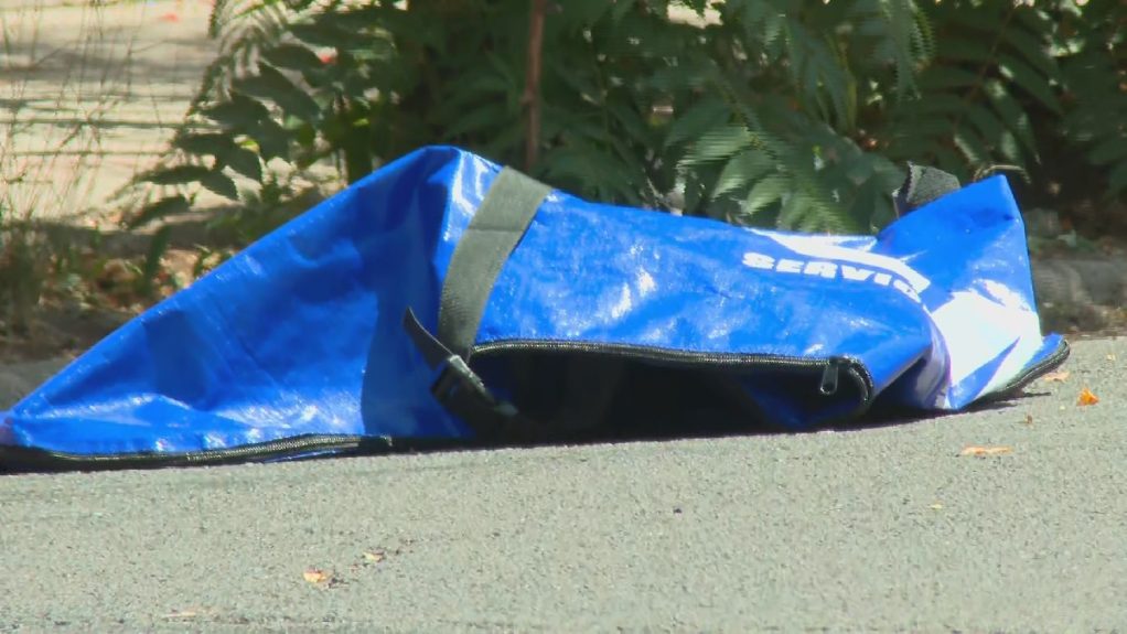 brazo amputado vía pública calle Recoleta