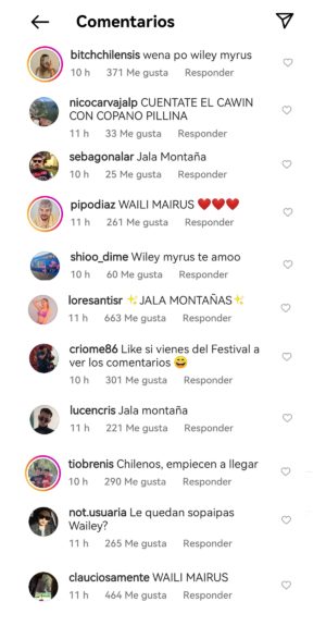 mensajes Miley Cyrus tras rutina Fabrizio Copano