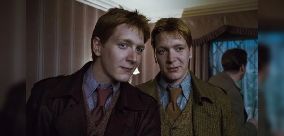 Fanática de Harry Potter se encontró con los gemelos Weasley en Punta Arenas: 