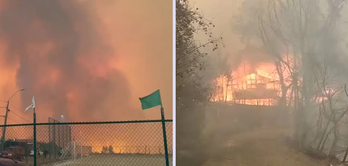 Impactantes registros de incendios en Bío Bío y Ñuble: miles de hectáreas consumidas por el fuego