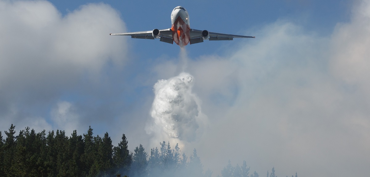 Contienen incendio forestal que azotó a Santa Juana y Nacimiento: era el más grande en el Biobío