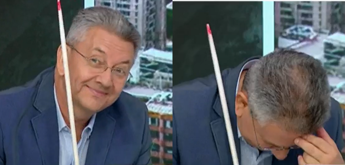 ¿Incómodo en el matinal? Neme reveló curiosa fotografía de Jaime Leyton que demuestra lo contrario