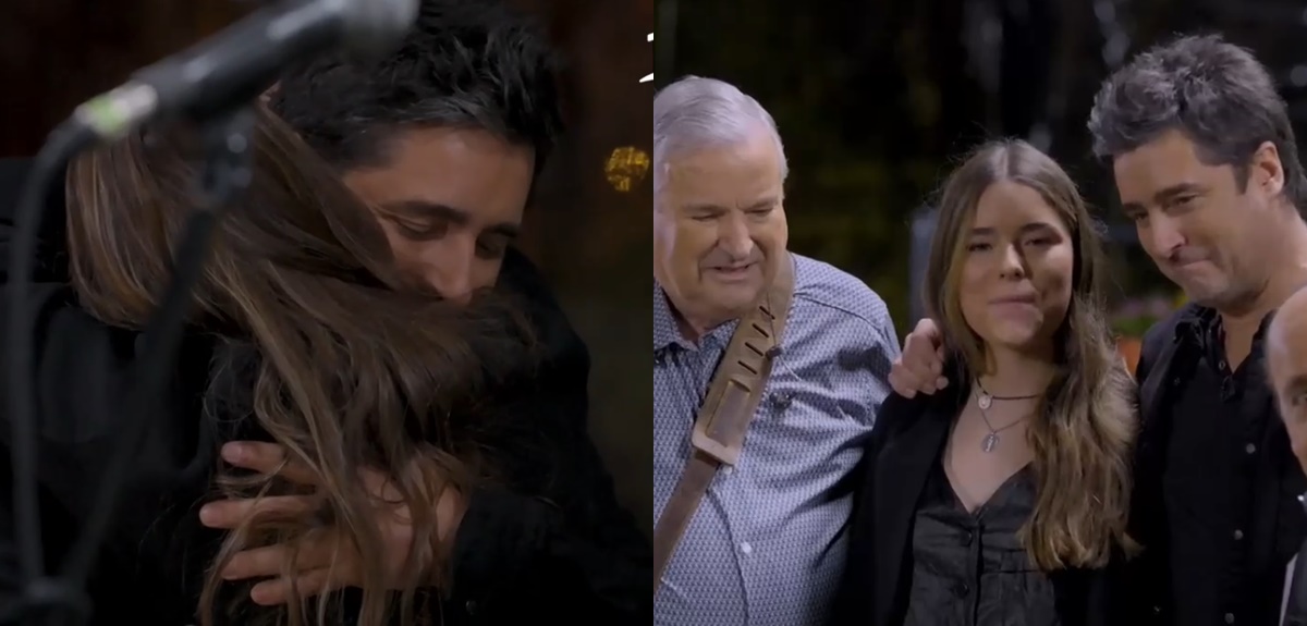 Jorge Zabaleta se quebró con sorpresa de su hija y su padre en Socios de la parrilla: 