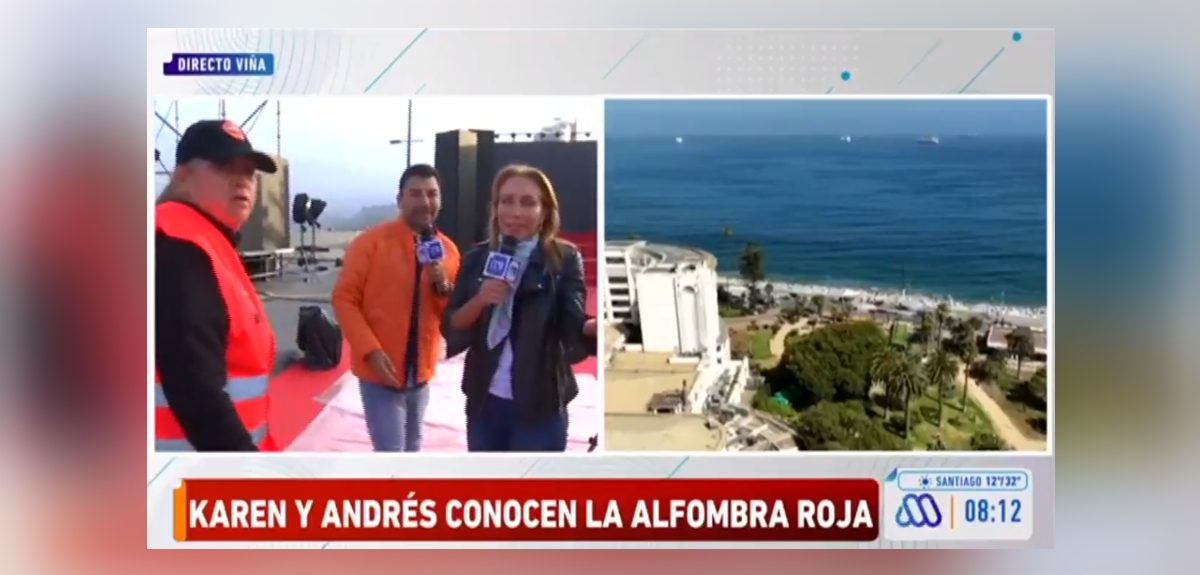 Karen Doggenweiler momento incómodo con guardia