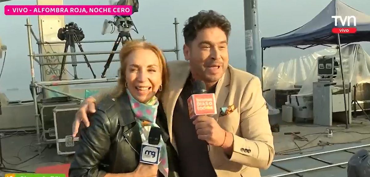 Gino Costa se reencontró con Karen Doggenweiler