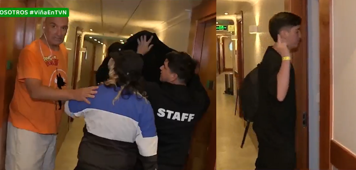 El 'Kiwi' no sabía que estaba al aire y vivió incómodo momento con Diego Urrutia y su equipo