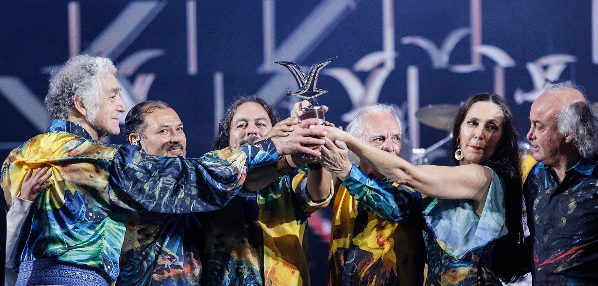 El importante hito que marcó Los Jaivas en Viña 2023: recibió dos reconocimientos