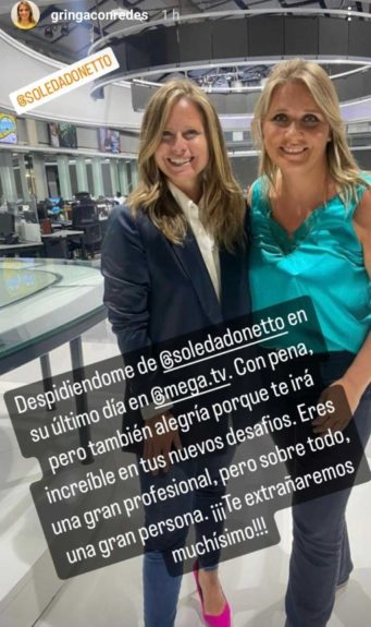 salida Soledad Onetto Mega dedicatorias