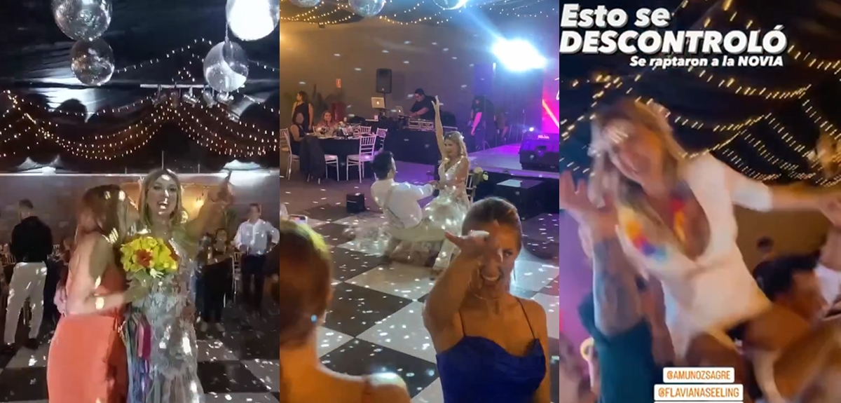 De Bruno Zaretti a Gala Caldirola: asistentes festejaron con todo el matrimonio de Flaviana Seeling