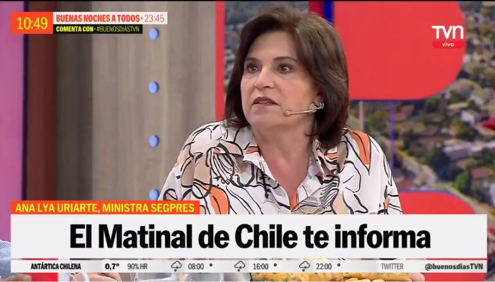 Ministra Ana Lya Uriarte