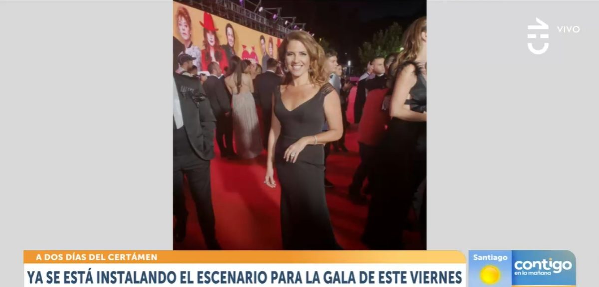 Monserrat Álvarez gala de Viña del Mar