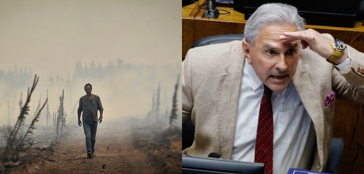 Comentada foto de Urruticoechea en incendios generó duro round con Moreira: 