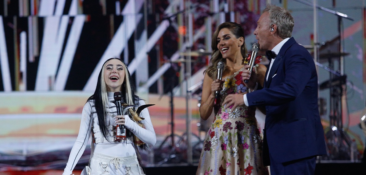 La confusión de Nicki Nicole tras conversar con María Luisa Godoy y Martín Cárcamo: 