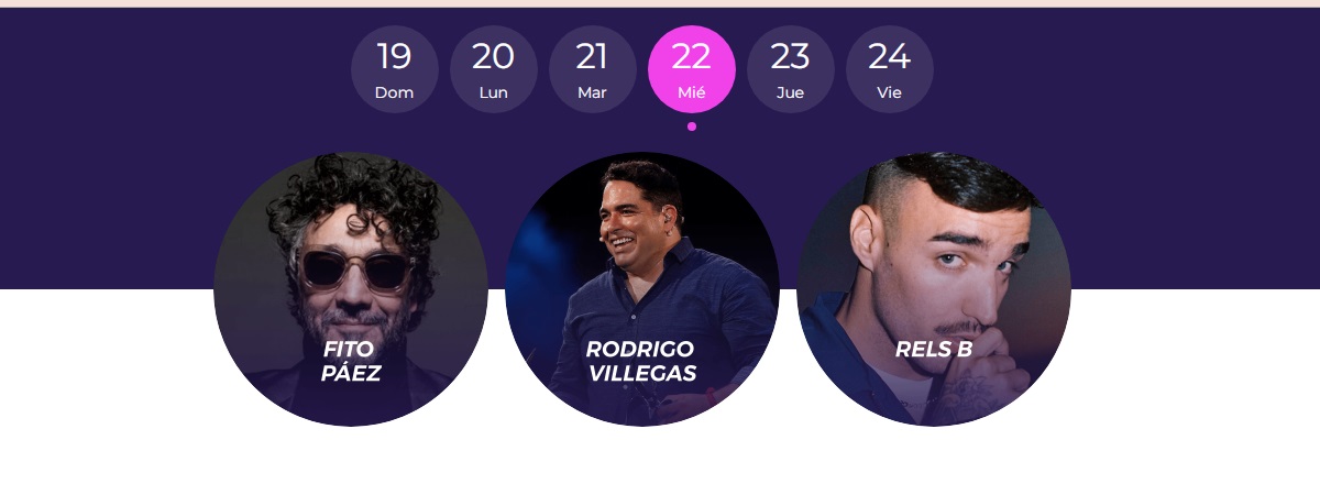 noche menos vendida Festival de Viña 2023