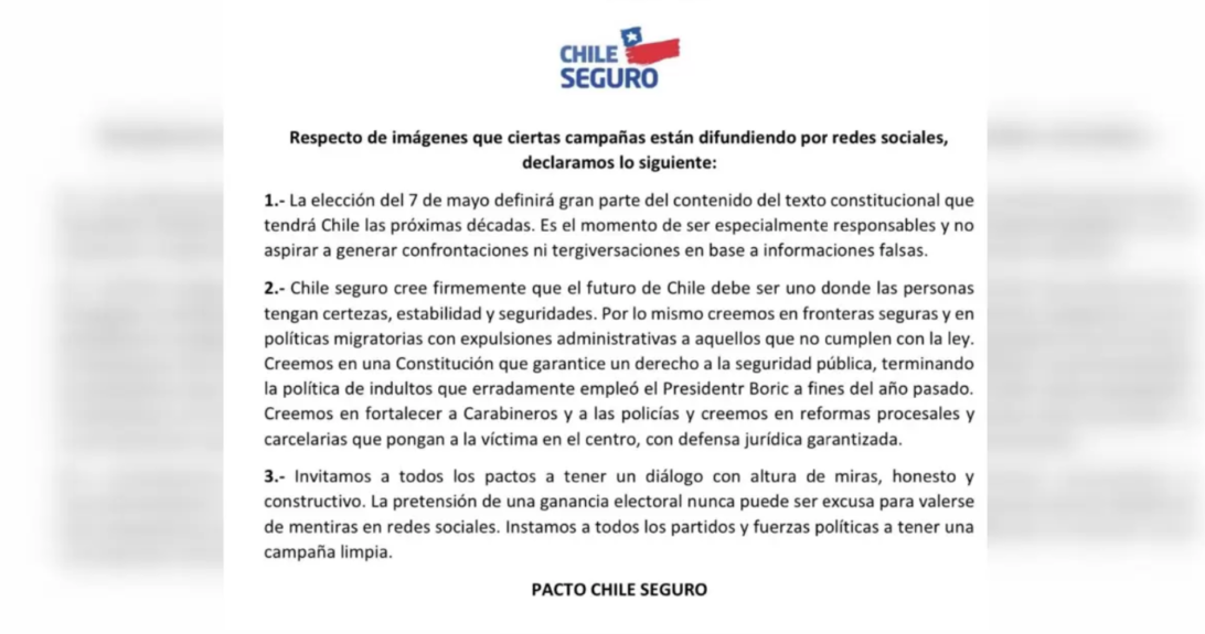 Afiche constituyente genera primera polémica entre Chile Vamos y Republicanos