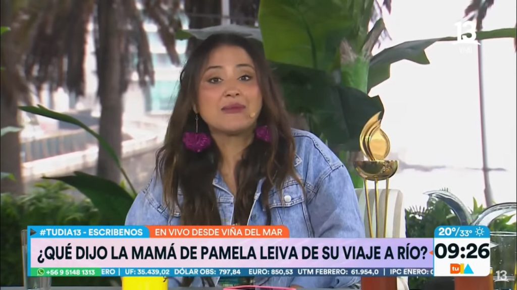 Pamela Leiva se suma panel matinal
