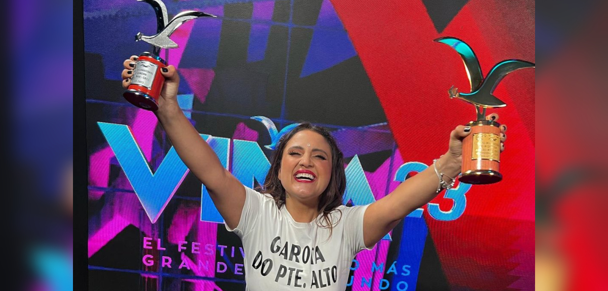 Tras éxito en el Festival de Viña: Pamela Leiva será panelista de matinal por el resto del certamen