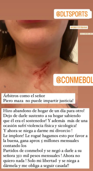 Esposa de Piero Maza acusa al juez de violencia intrafamiliar