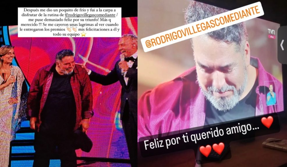 mensajes a Rodrigo Villegas de ex Morandé con compañía