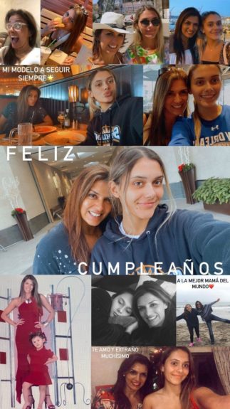 Maite saludo cumpleaños Ivette Vergara