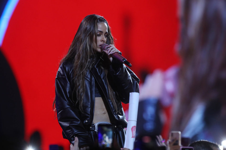 Los tres looks que lució Tini Stoessel en su show del Festival de Viña