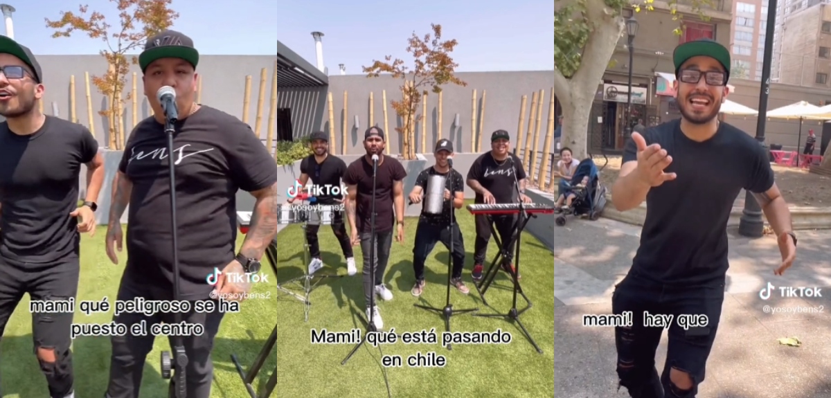 Músicos venezolanos sacan chispas con canción sobre cómo es vivir en Chile: 