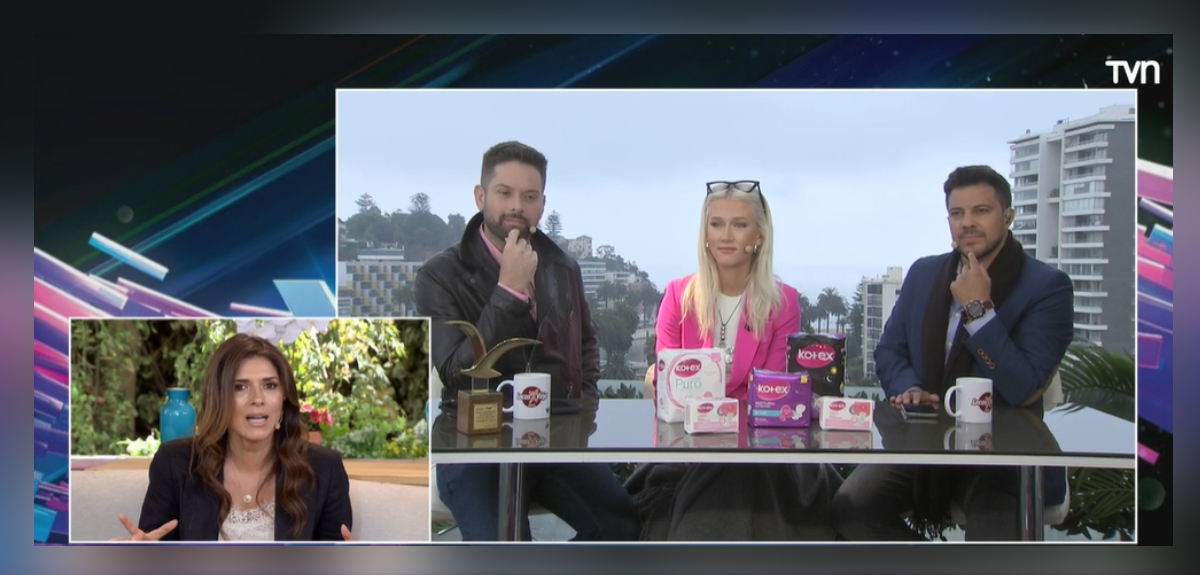 Vesta Lugg e incómodo percance en matinal de TVN por mancha en su pantalón: fue todo armado